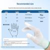 36 Pairs Thin White Nylon PU Coated Anti-Static Gloves - Durable, Dust-Free Labor Protection