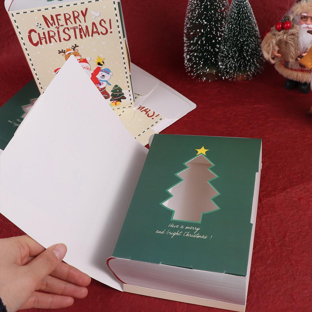 5ks Book Shape Book Shape Papírová krabička Papírová Kouzelná kniha Krabička na cukr Party Dekorace