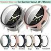 PC+Tempered Glass Case for Garmin Venu 4 45mm/41mm Smart Watch Cover Protective Bumper Venu4 Screen Protector Shell Accessoies