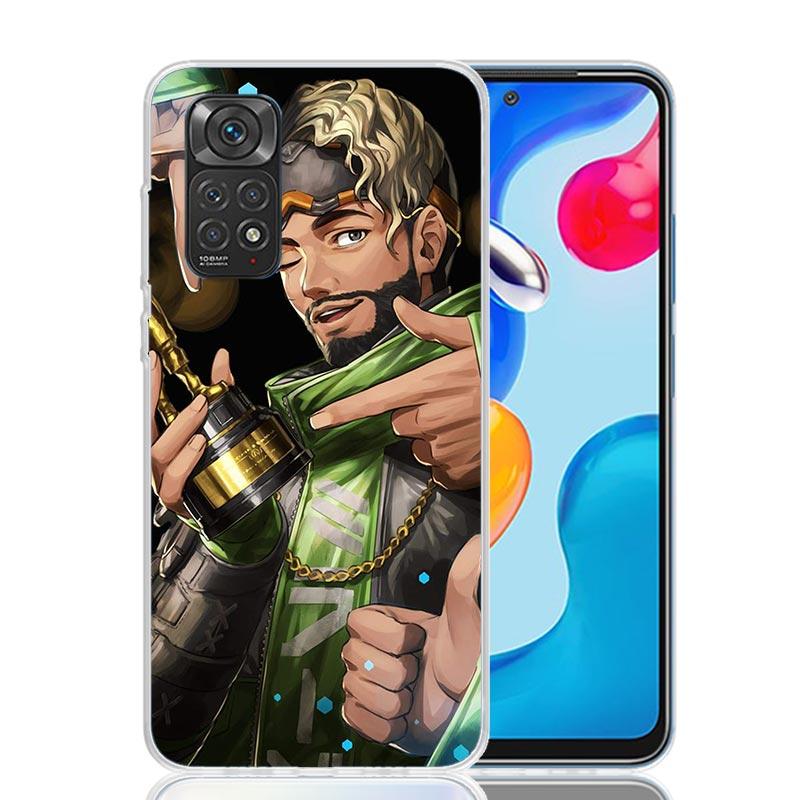 

Apex Legends Phone Case For Xiaomi Redmi Note 15 14 13 12S 12 Pro Plus 11S 11E 11 11T 10S 10 Art Soft Pattern Cover Redmi Note 1 Redmi Note 12 Pro 4G