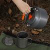 1.1L /1.6L/2L Outdoor Camping Kettle Coffee Tea Pot Portable Lightweight Aluminum Teapot  for Hiking Picnic