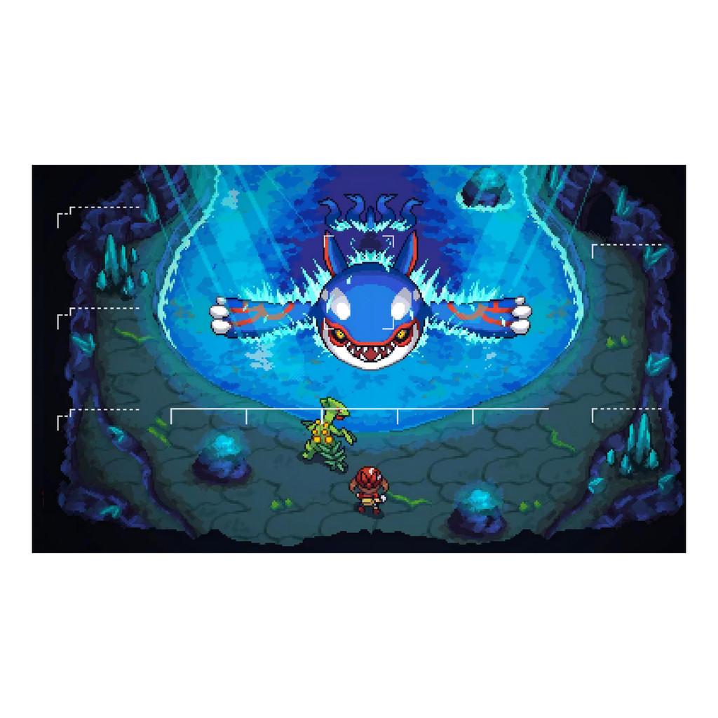 XXmm Diy Ptcg Pixel Version Groudon Kyogre Card Battle Mat Ptcg Suicune Single Player Board Game Card Battle Card Pad