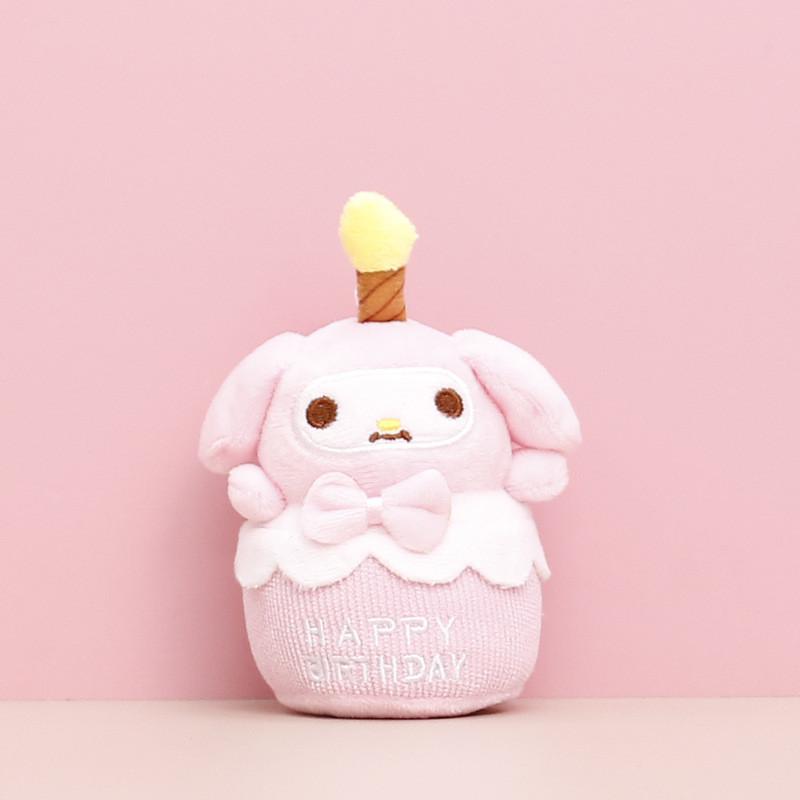Adorable Sanrio Kuromi Plush Toy Cute Cinnamoroll Birthday Cake Doll For Kids Gift