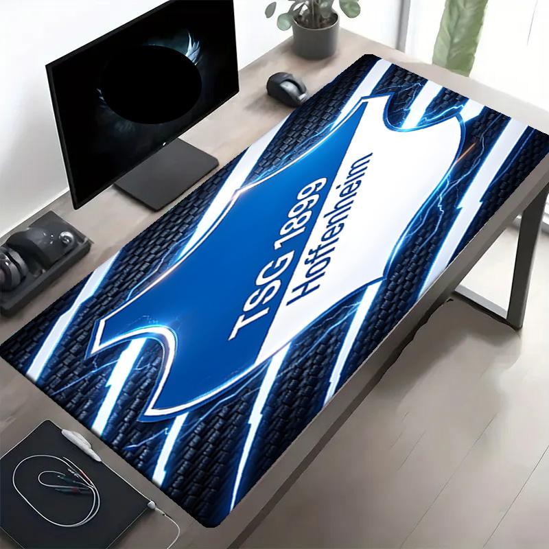 TSG 1899 Hoffenheim Druck Mauspads, Anti-Rutsch Schreibtisch Tastaturmatte, für PC Laptop Gaming Arbeiten Tägliche Nutzung, Cooles Festival Geburtstagsgeschenk