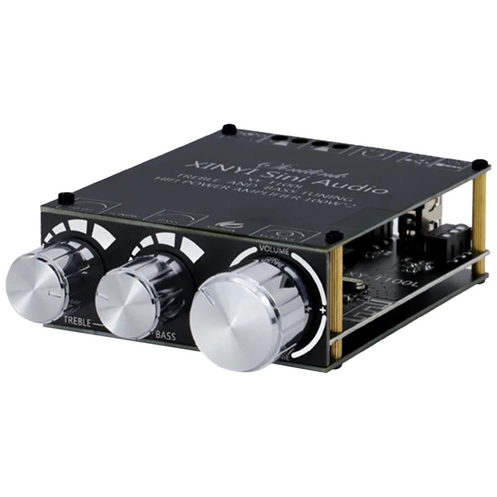 

BT 5.0 TPA3116D2 Power Audio Amplifier Board 2x100W Home Theater Amplifiers Stereo Amp Board Stereo Treble And Bass Adjustment