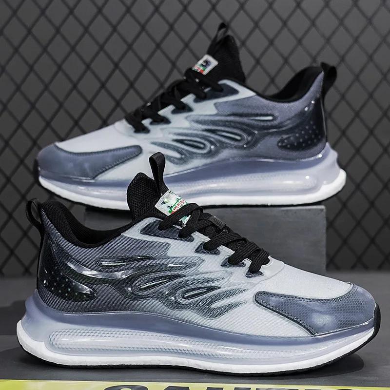 2024 New Shoes for Men Cross-tied Men's Vulcanize Shoes Fashion  Sewing Hot Sale Round Toe Breathable Outdoor Casual Shoes