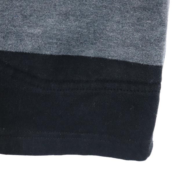 Marimekko Border 7 Minutes Sleeve One Piece XS Gray Women Used