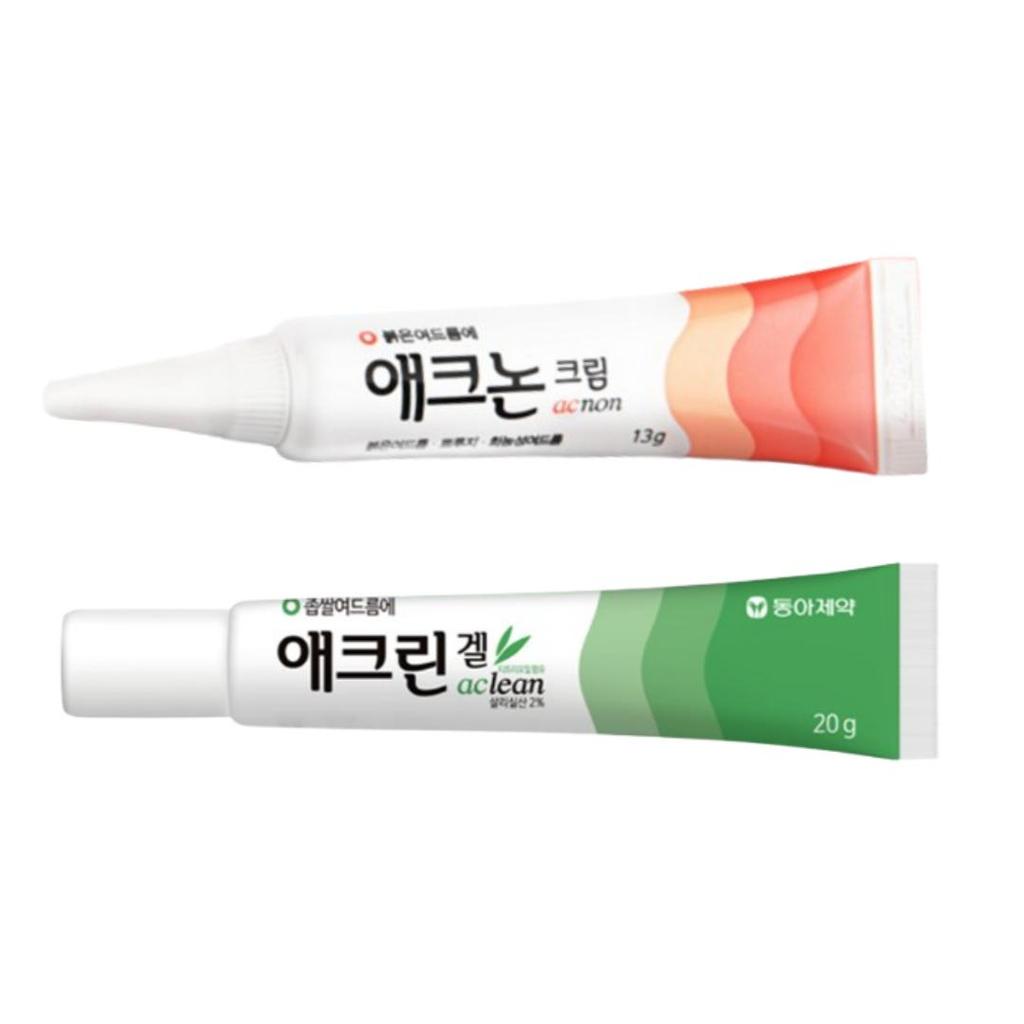 DONG-A PHARM Aceutical Acnon Cream / Acrin Gel | Soothing & Acne Care Skincare
