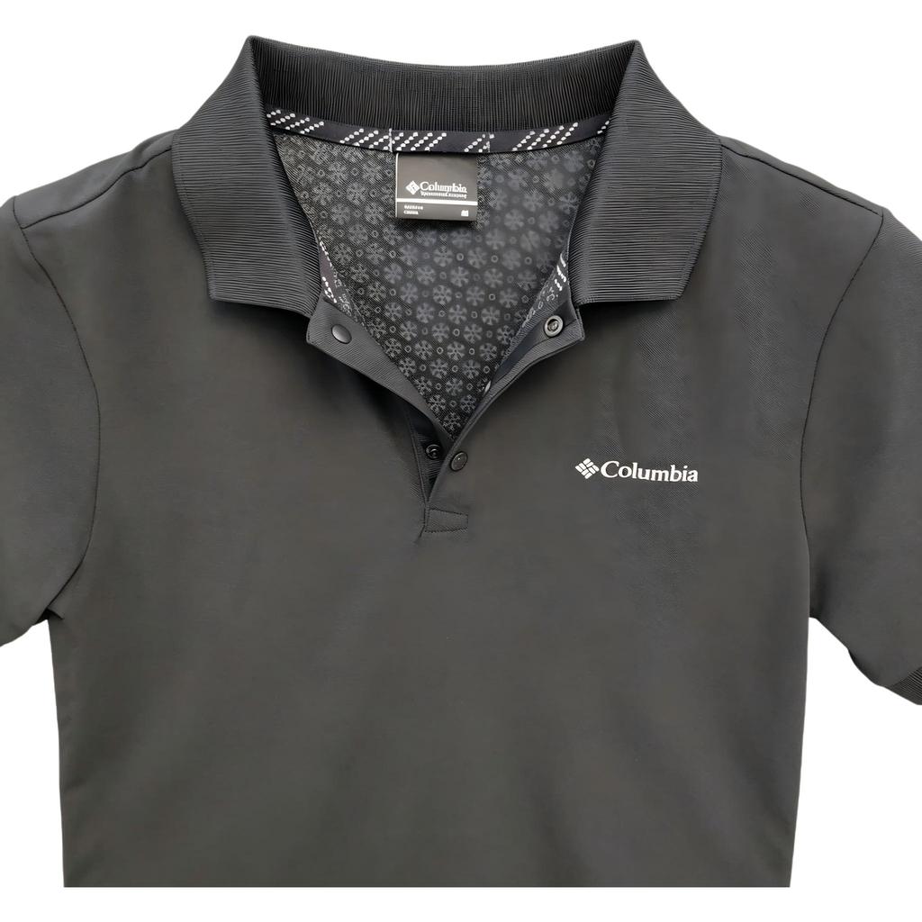 Columbia Outdoor Series Simple Fashion Casual Business Quick-Dry Breathable Short Sleeve Polo Shirt Men tops 2031341011