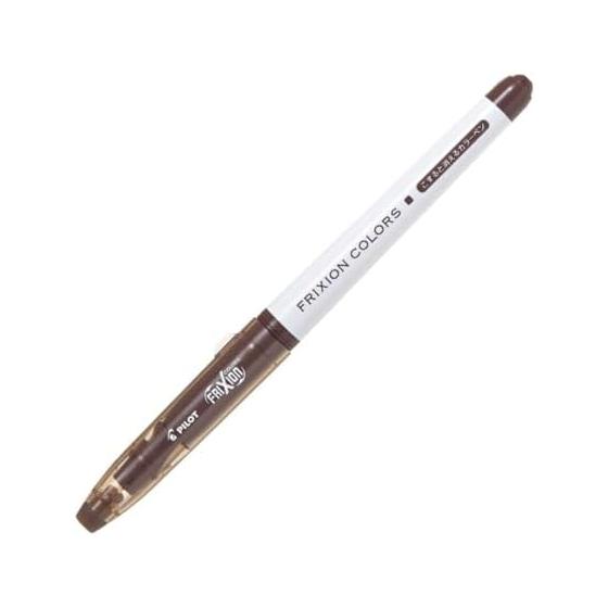 Pilot Color Pen Frixion Colors that disappears when rubbed, Brown 10 pieces SFC100M10BN
