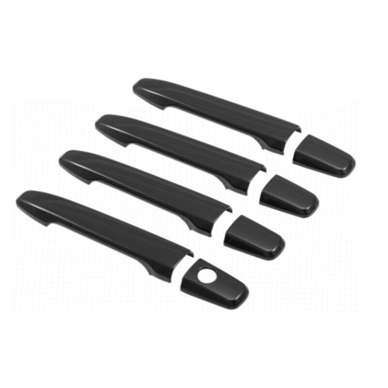 Carbon Fiber  Stickers Door Handle Cover For Mitsubishi Lancer Evolution X EVO 2008-2017 Cars Accessories Styling Modify A Car