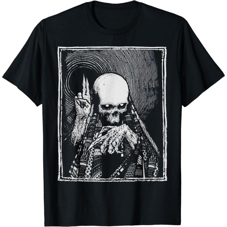

WqLqW Occult Gothic Atheist 666 T-Shirt XXXXXL різнокольоровий