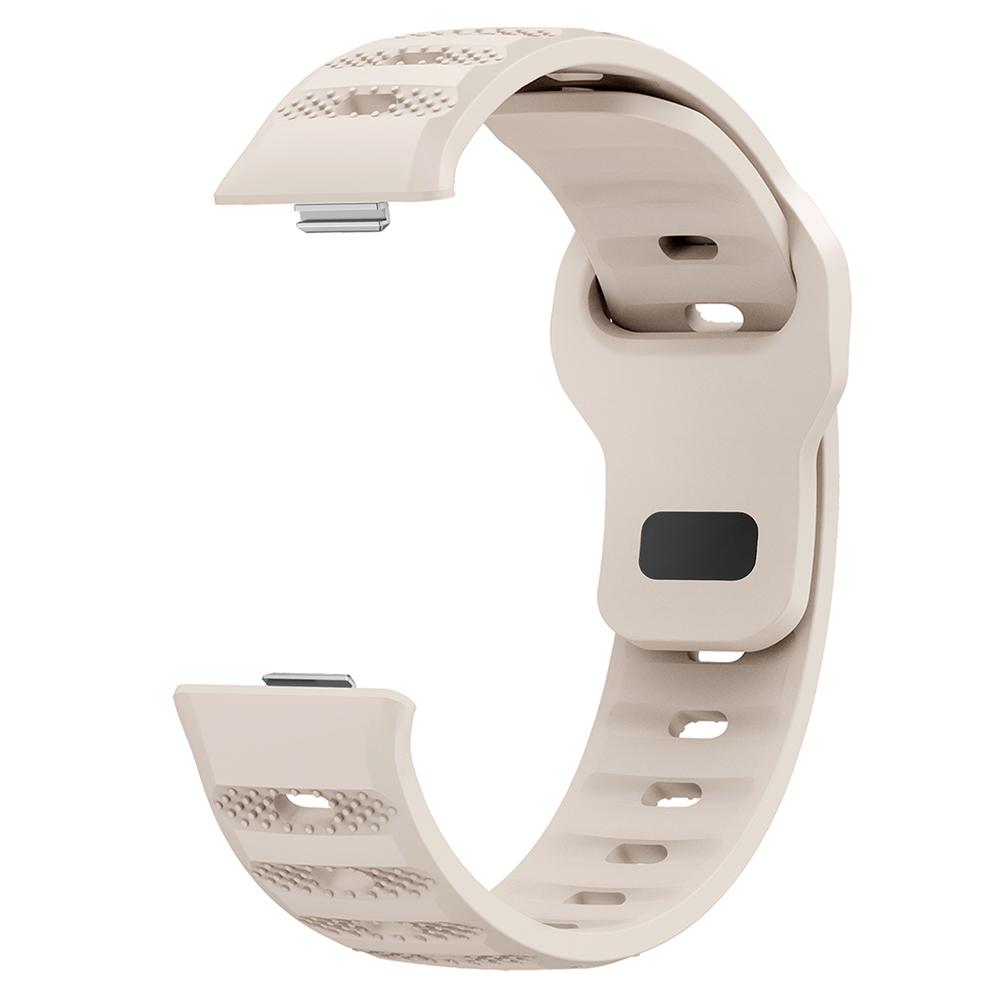 Watch Band for Huawei Watch Fit 4 Pro/Fit 4/Fit 3 Dot Texture Silicone Wrist Strap