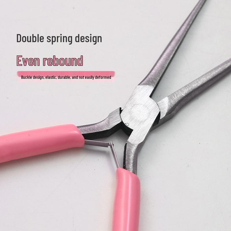 Long Pointed Nail Shaping Clip for Extension and Salon Use