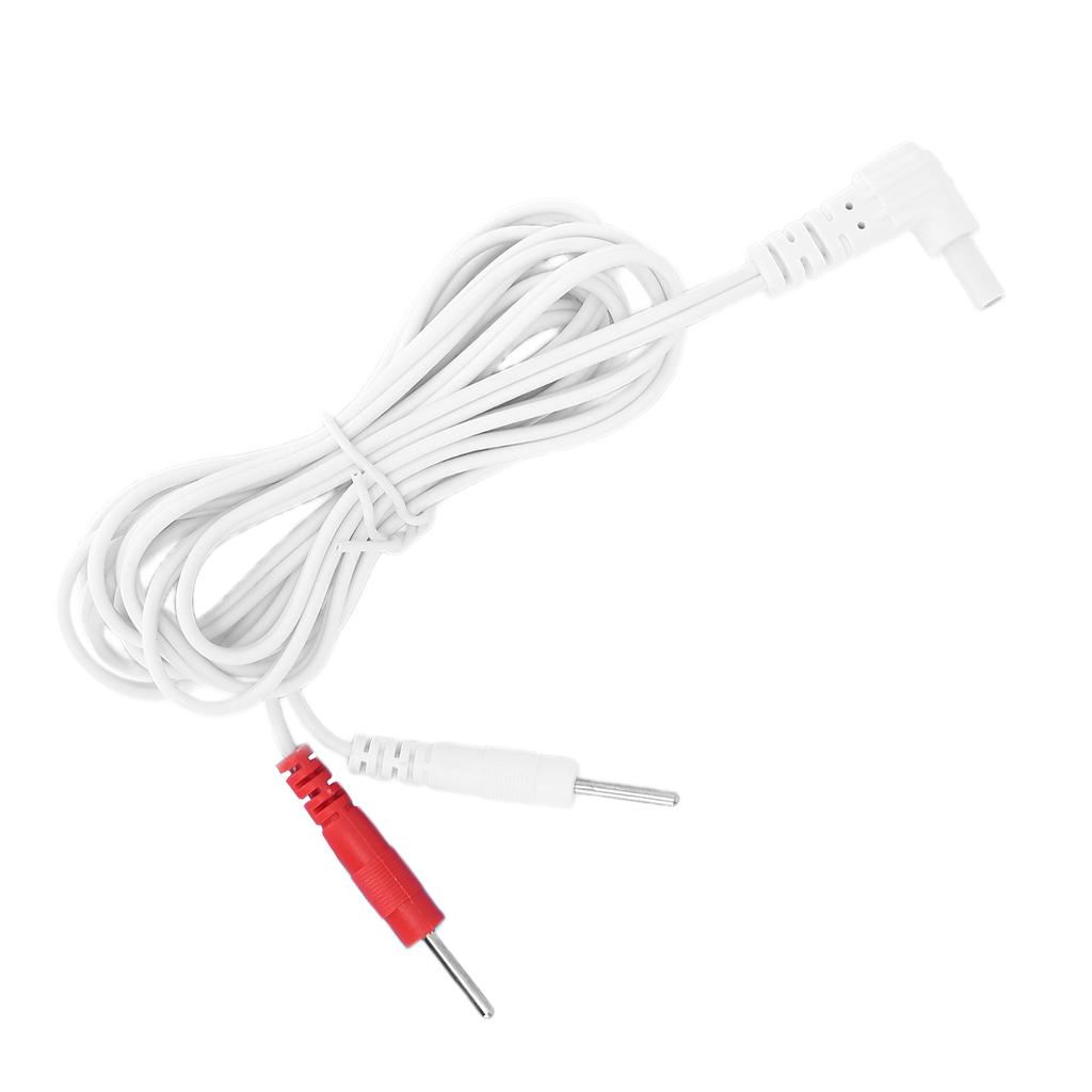 2 in 1 Portable Massage Machine Electrode Wire Replacement Electrode   Wires Connector Cables