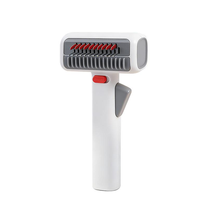 Gravitational 2 in 1 Pet Grooming Comb - Dog and Cat Detangling & Deshedding Brush for Removing Loose Fur