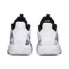 New Anta Anti Slip Wear Resistant Mid Top Performance Basketball Shoes Men's Gray White 112211605-1