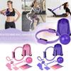 13Pcs/Set Portable Pilates Equipment Kit Weight Loss Resistance Bands Pilates Ball Set  Novice Yoga