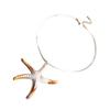 Bohemian Starfish Pendant Statement Necklace Bold Ocean Inspired Neck Jewelry for Women Summer Beach Party Accessory