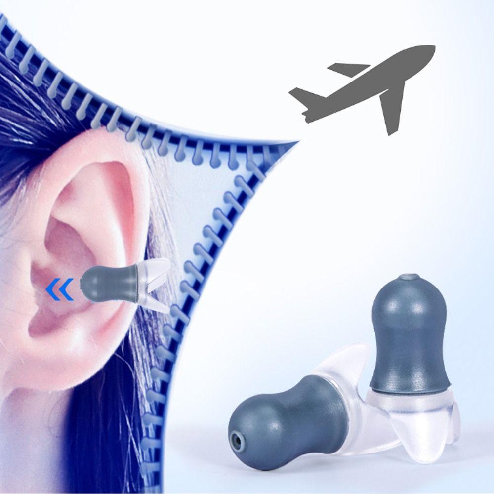Soundproof Flight Ear Plugs Reusable Noise Reduction Earbuds  Aircraft