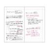 Limited Edition EDiT Small Grid Notebook with PVC featuring Japanese Icons Kokeshi Dolls Marks (B7 size, cover) - EDI-NB36-B