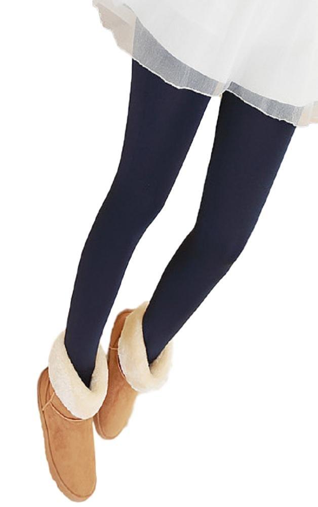 

Теплые Толстые Холодные Узкие [DauStage] Леггинсы, Пушистые, С Флисовым Утеплителем, Колготки, Женские, Защита, С Штрипкой, Эластичные, (военно-морской флот)