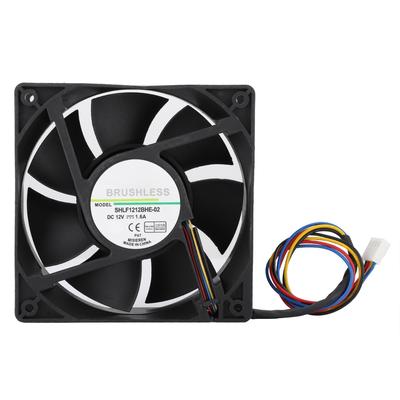 SHLF1212BHE 02 DC12V 1.6A 12CM Temperaturregelung PWM Kühlventilator Kühler