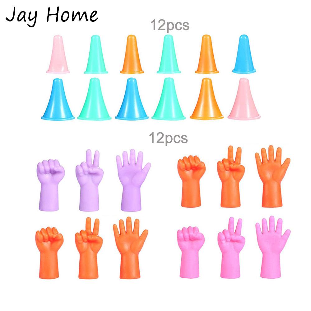

24PCS Knitting Needles Point Protectors 3 Sizes Needle Tip Cover Caps Knit Needle Point Stoppers for Knitting Crochet Quilting