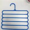 Modern Plastic 5tier Pants Rack With Multiple Storage For Closet Organization