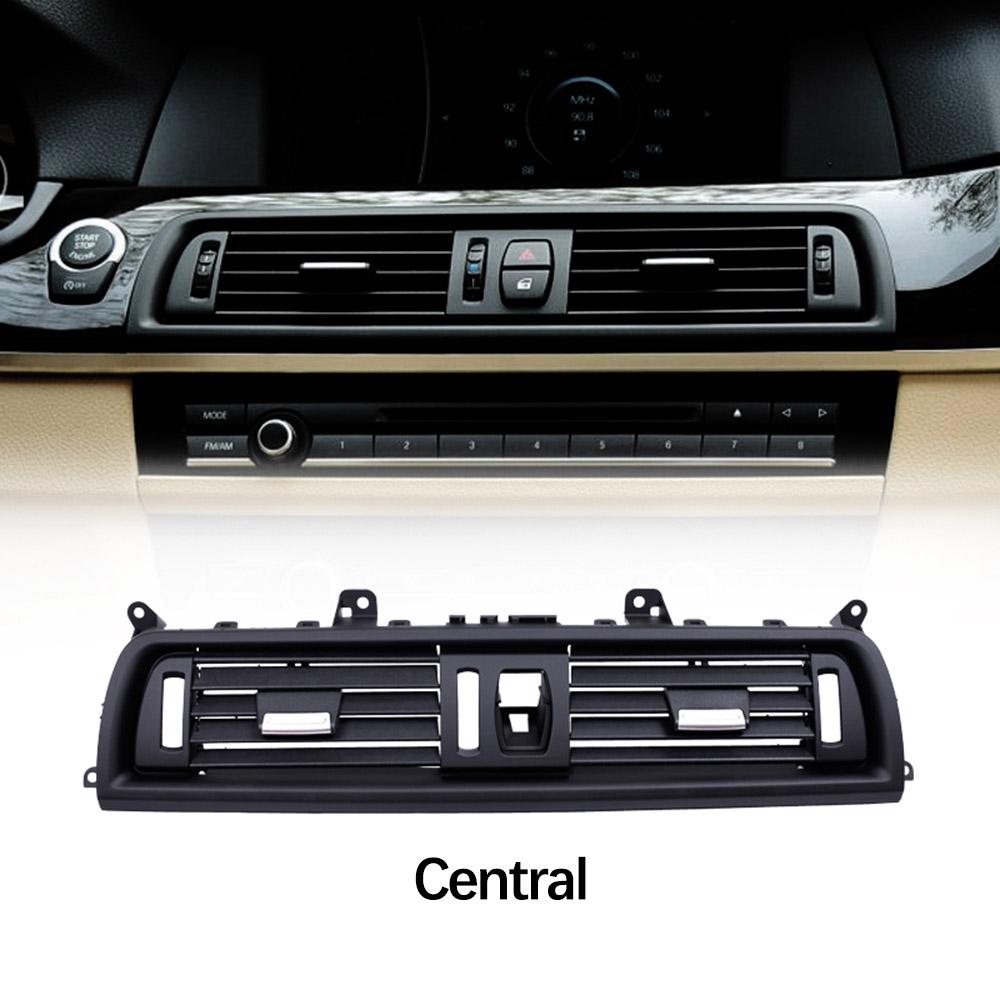 LHD Front Dash Left Center Right Chrome Air Conditioner Ac Vent Wind Outlet Grill Panel For BMW 5 Series F10 F11 523 525 528 530