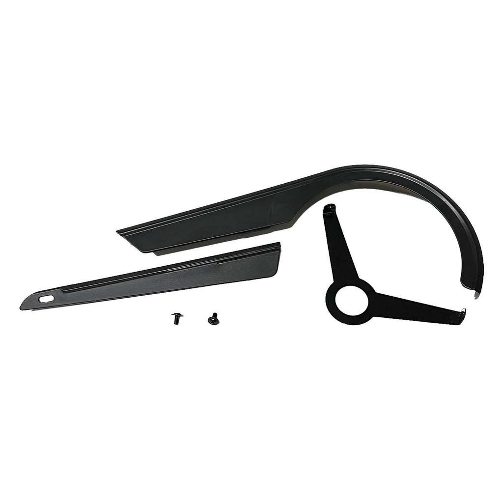 Bike Chain Cover, 48-52T Bike Chain Guard, Crankset Protection Protective Cover, Bicycle Chain Guard Cover, Black