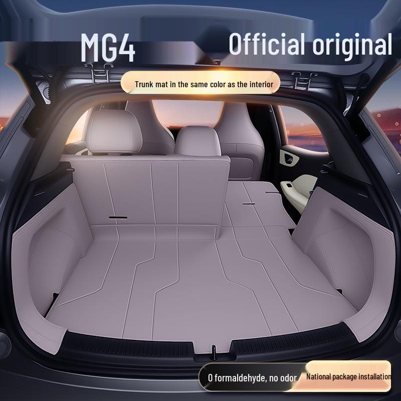 Full-Coverage Trunk Mat for 2026 MG4 - Complete Interior Accessory Set