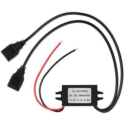 LIKENNY Car Power Port Dual Output 12V 24V Compatible 5V