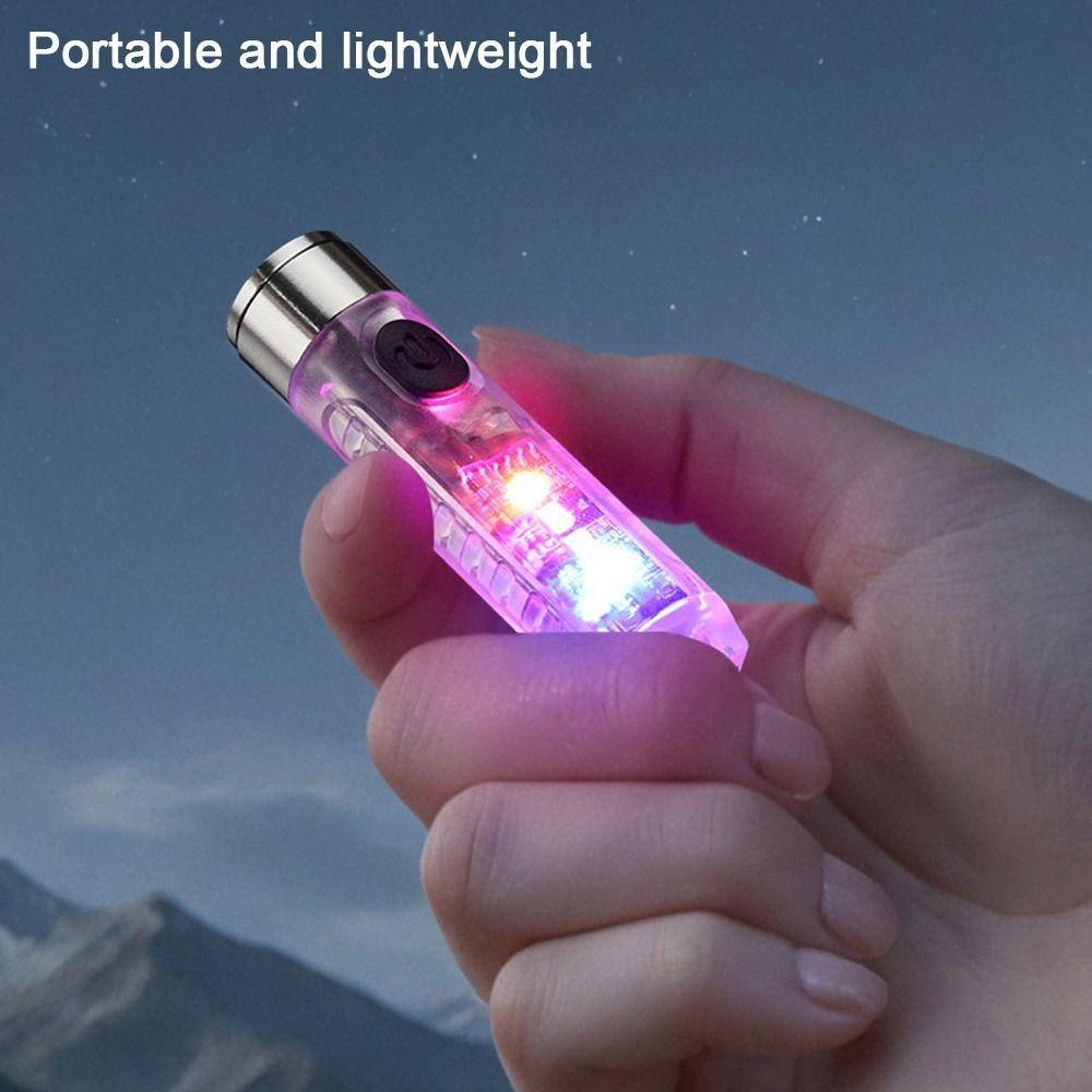 Super Bright Portable Pocket Flashlight with Magnetic Base LED Flashlight  Hiking