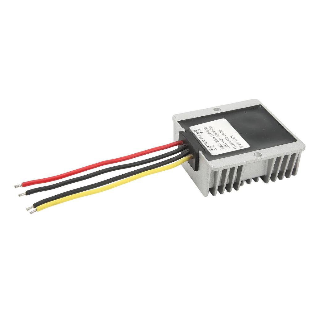 DC Boost Module 10A Waterproof High Conversion Rate Waterproof Step Up Voltage Regulator 12V