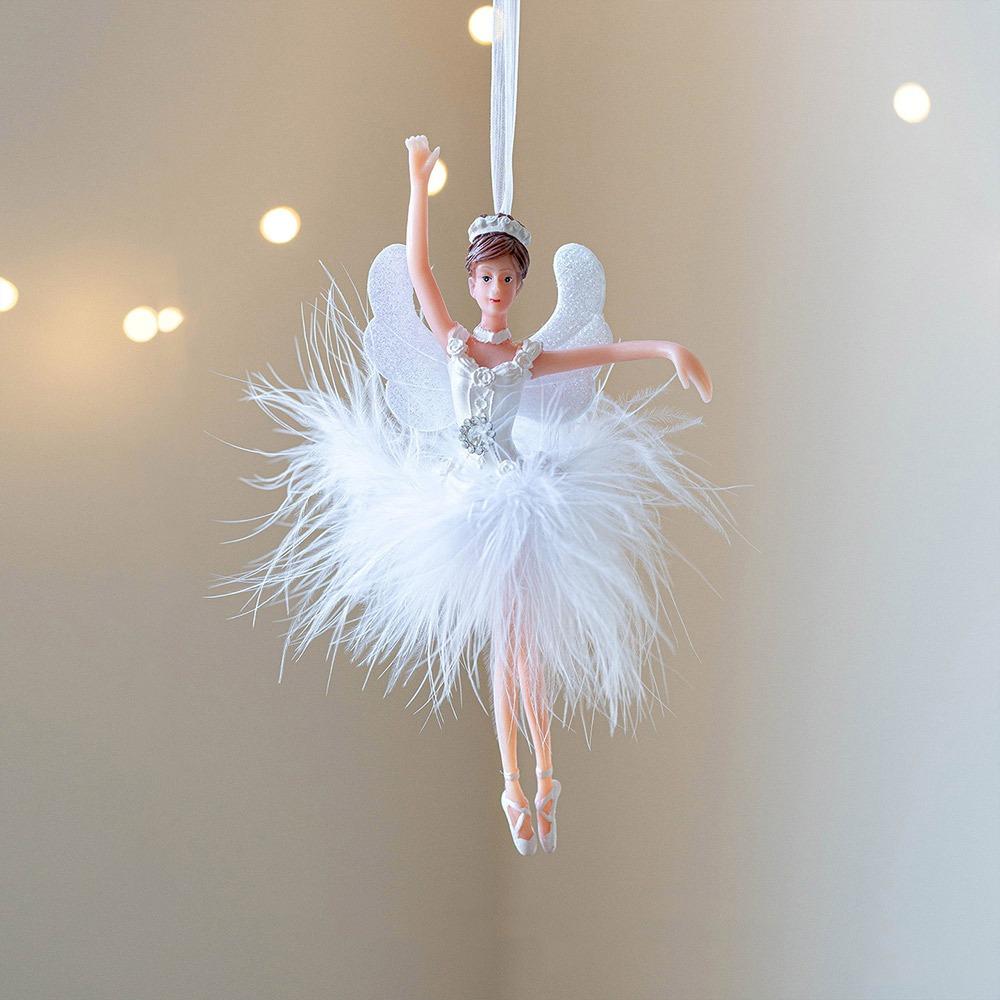 Plüschtiere Ballettmädchen Hängedekorationen Verzierung Weihnachtsbaumschmuck Festivaldekoration