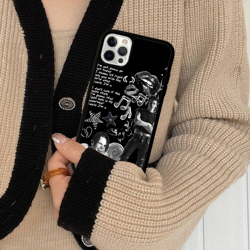 Y-Yungblud Hot Singer For IPhone 17 16 15 14 13 12 11 Pro Max Plus Shockproof PC+TPU Phone Back Cover