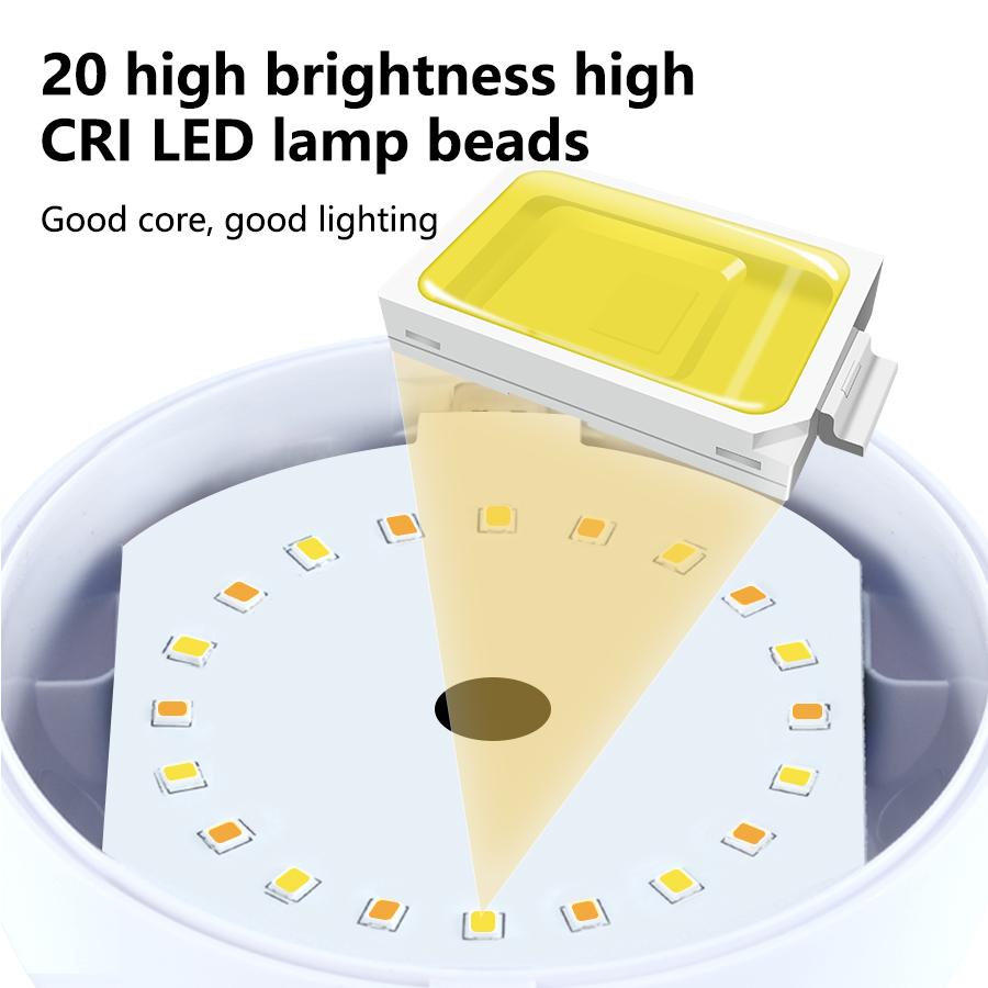 LED Night Light Touch Table Lamp Rechargeable 3 Modes Dimming Table Lamp Bedroom Eye Protection For Kids Gift LED Book Lamp