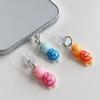 Cute Turtle Shaped Phone Port Dust Plug Decorative Jewelry