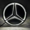 HOT Car Front Grill Logo Light LED Badge Sticker Luminous Decorative Light Mercedes Benz Amg A B C GLK GLE W205 W204 W213 W2531 SL1