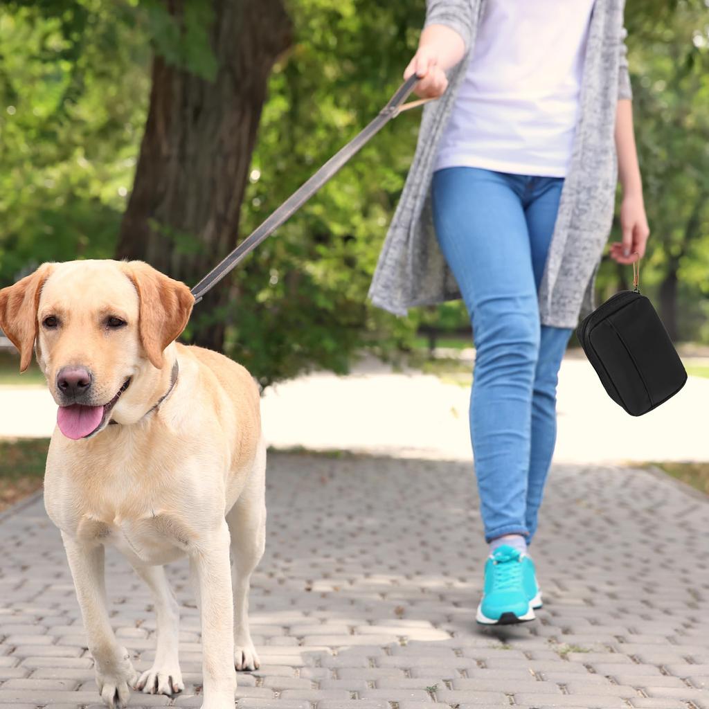 VOCOSTE Large Capacity Makeup Portable Makeup Bag for and Coin Black and Red Pouch, Women, Lipstick, Powder, Purse,