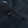 ROMON Men's Slim Fit Stretch Suit Set