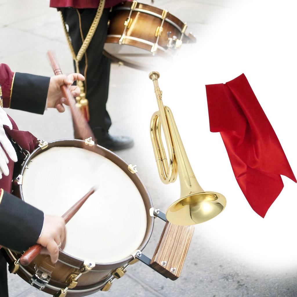 Bugle Instrument for Orchestra, Solid Copper And Brass Design