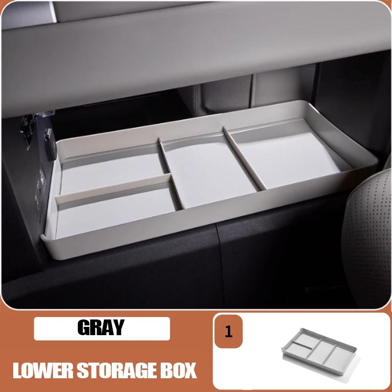 Center Console Lower Layer Raised Storage Box for BYD Leopard 7 Titanium 7 Anti-Slip Armrest Interior Accessory