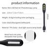 Portable Mini USB Nail Phototherapy Lamp Foldable LED Nail Dryer Machine UV Gel Polish Varnish Curer