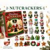 Christmas Advent Calendar with 2D Acrylic Hanging Ornaments, Christmas Countdown Tree Decor Gift