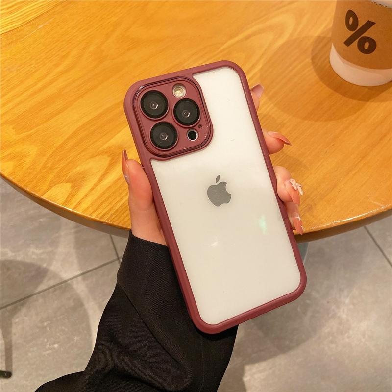 Luxury Tpu Pc Hard Metallic Electroplated Phone Case for Iphone 11 12 13,for Iphone 13 Bumper Case Metal