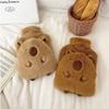 Cute Capybara Plush Water Bottle 1000ML Hand Warmer With Insert Pockets For Stomach Body Warmth Women's Winter Heating Accessory