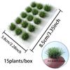 Simulation Miniature Grass Cluster Model Miniature DIY Sand Table Grass Cluster  Home Garden