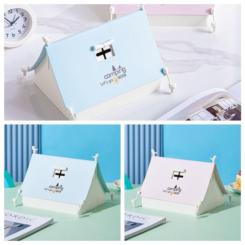 

Cute Cartoon Saving Pot Creative Tabletop Decoration Wear-resistant Tent Piggy Bank Girls розовый